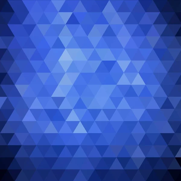 Ciemny niebieski wielokątny ilustracji, które składają się z trójkątów. Geometryczne tło w stylu origami z gradientem. Trójkątne wzornictwo dla Twojej firmy. w EPS 10 — Wektor stockowy