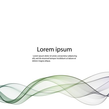 vektör soyut dalga. reklam düzeni. sunu şablonu. 10