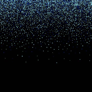 siyah bir arka plan üzerinde düşen mavi daireler. Fotoğraf Çerçevesi. Kutlama. vektör arka plan. eps 10