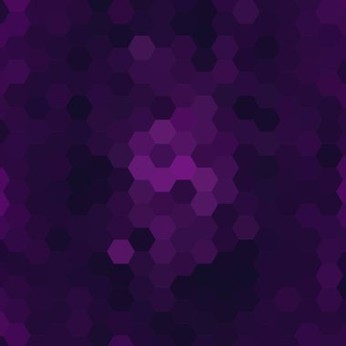 altıgenlerin mor soyut arka planı. sunu şablonu. eps 10