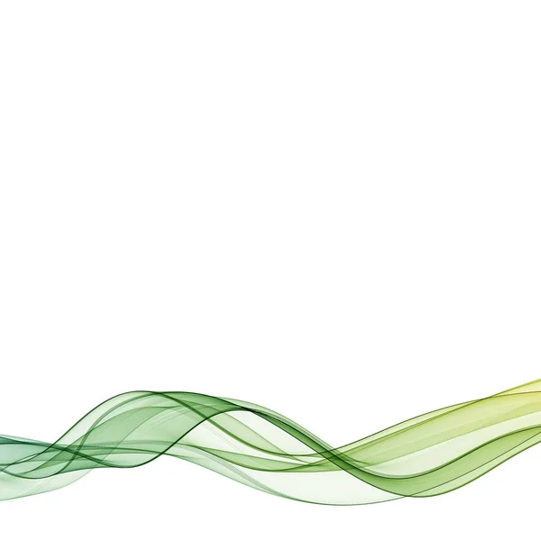 Vektor grüne abstrakte Welle. Layout für Werbung. eps10 — Stockvektor