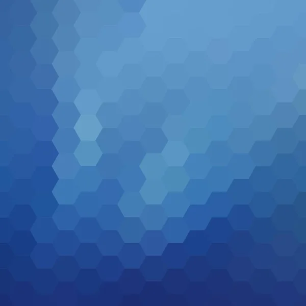 Bleu vecteur abstrait hexagone fond. illustration pour la mise en page publicitaire. eps 10 — Image vectorielle
