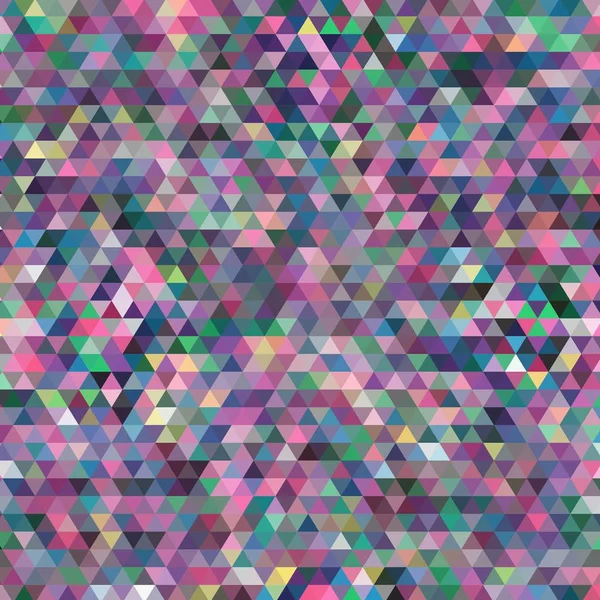 Farbige bunte helle Dreiecke. Vorlage für die Präsentation. Abstrakter Hintergrund. Folge 10 — Stockvektor