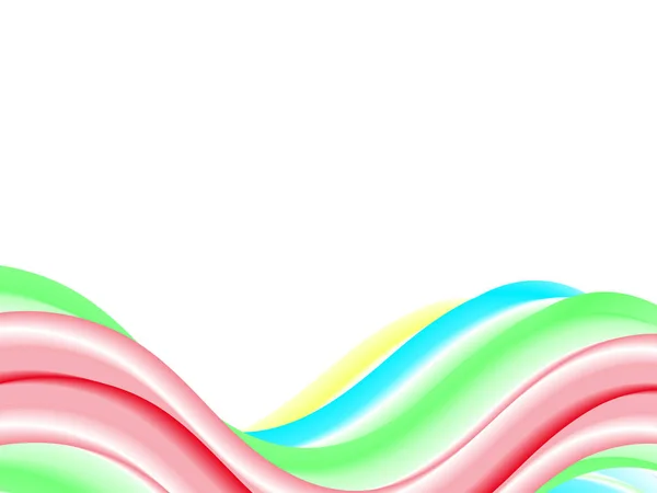 Abstrakter Flüssiger Hintergrund Fluidwelle Webdesign — Stockvektor