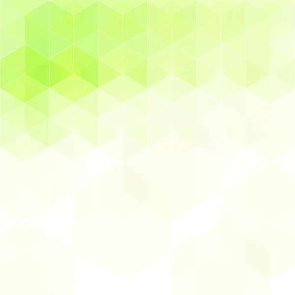 Fond Hexagonal Vert Fond Géométrique Vectoriel Abstrait — Image vectorielle