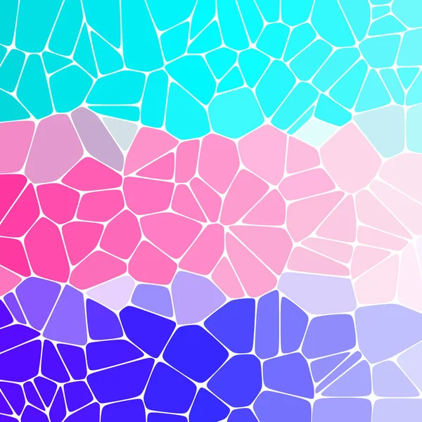 Farbige Kieselsteine Farbenfroher Hintergrund Vektorgrafik — Stockvektor