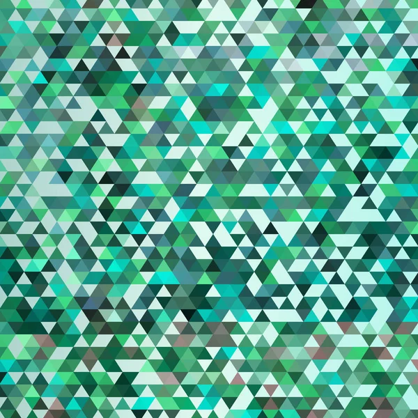 Açık renkli, yeşil vektör altıgen mozaik kaplama. Renkli düşük polimerli illüstrasyon soyut tarzı. Tasarımınız için yeni bir doku.