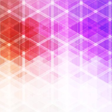 renkli altıgen arka plan. Vektör çizimi. Soyut görüntü. çokgen biçimi