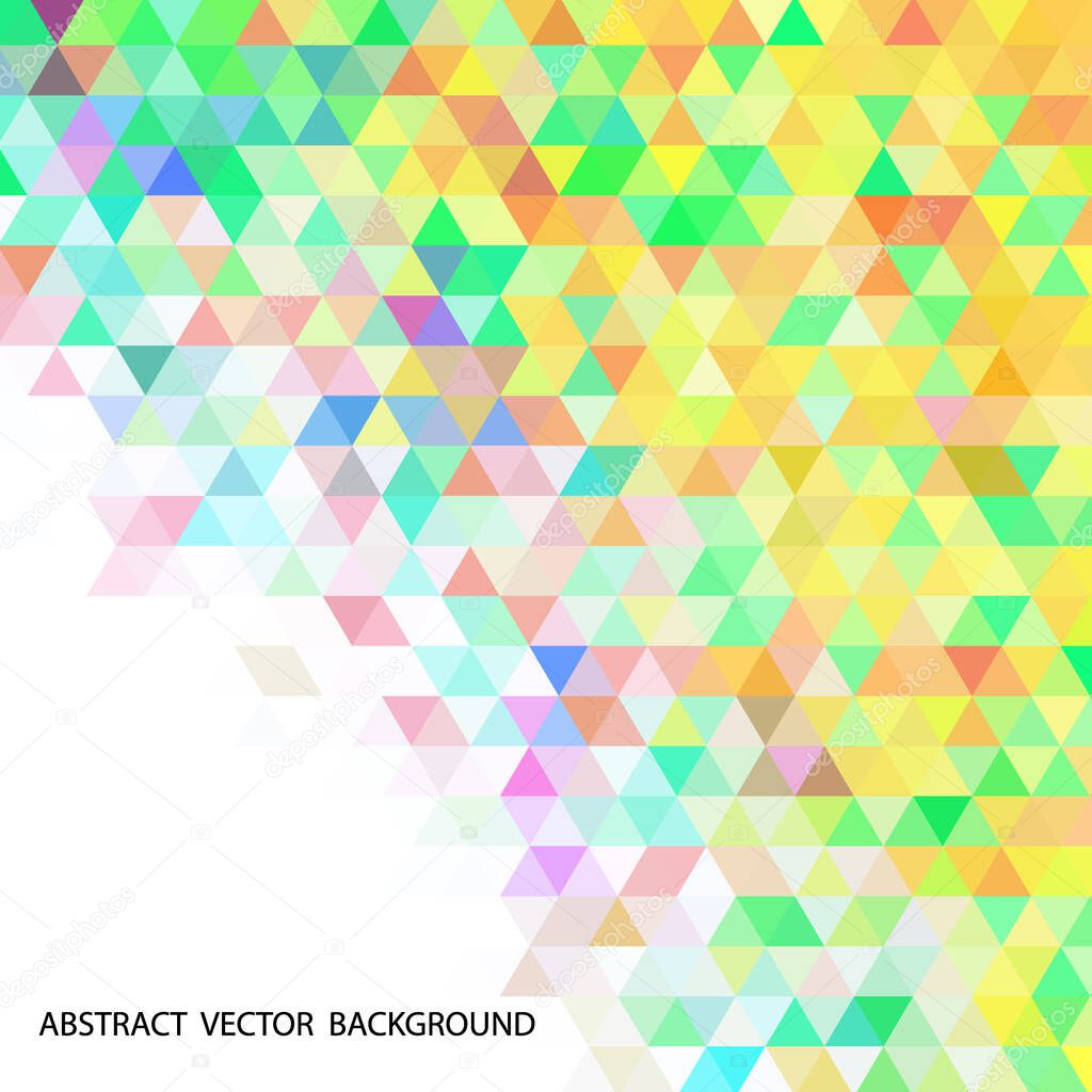 Abstract colorful geometric background - eps10
