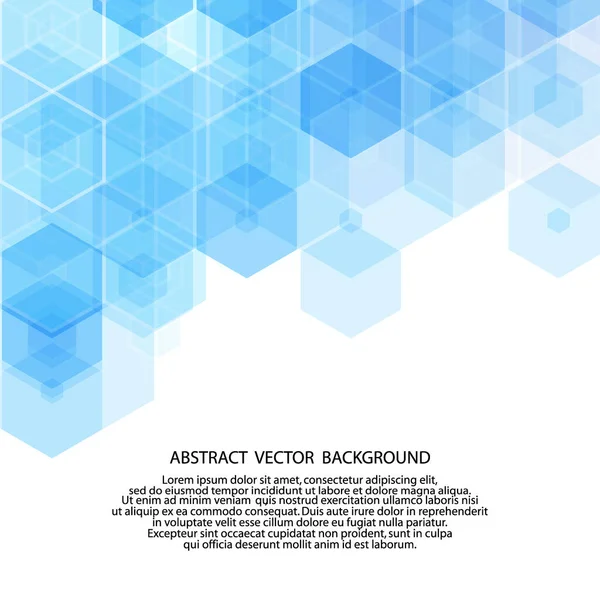 Abstrakte Hintergrundinformationen. Vektordesign-Element. Folge 10 — Stockvektor