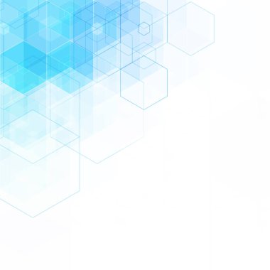 Geometrik arkaplan. Soyut arkaplan. İş vektörü. Tasarım elemanı Mavi üçgen