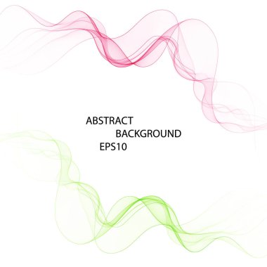 Soyut stil renk dalgası arkaplanı