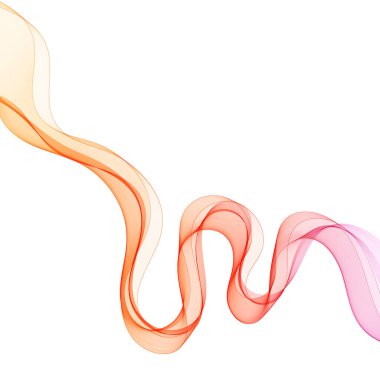 Soyut vektör arkaplanı. Renk dalgası