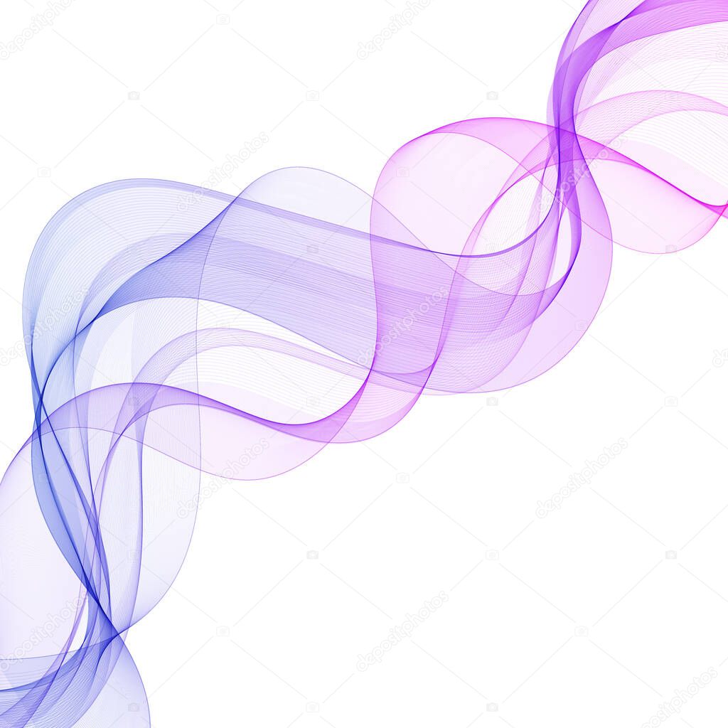 Smoke abstract background with curve. Suitable for poster, wallpaper, cover and flyer. Color wave