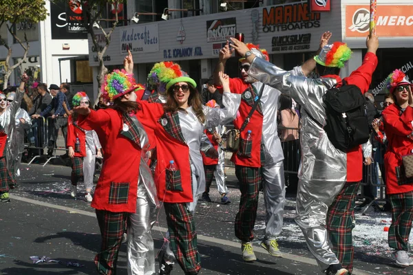 Limassol Cipro Febbraio 2017 Carnevale Annuale Limassol Grand Carnival Parade — Foto Stock