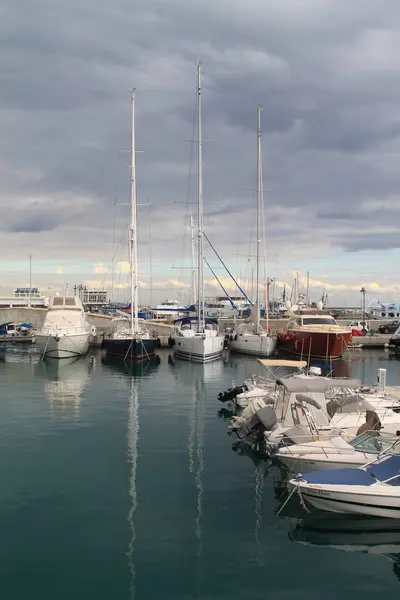 Limassol Zypern Dezember 2018 Blick Auf Die Yachten Und Boote — Stockfoto