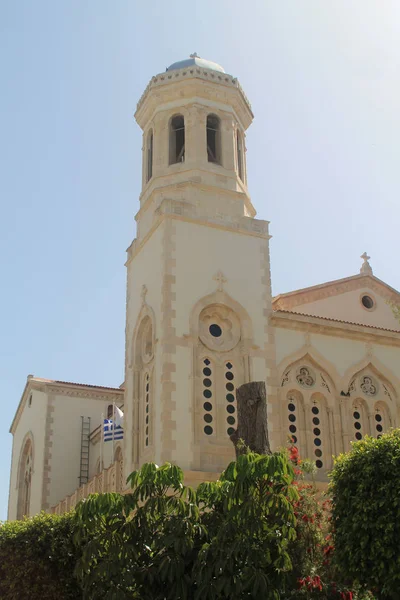 Limassol Cypern April 2019 Grekisk Ortodoxa Katedralen Agia Napa Agiou — Stockfoto