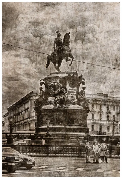 Cartões Postais Cartazes Vintage São Petersburgo Cartões Postais Vistas São — Fotografia de Stock