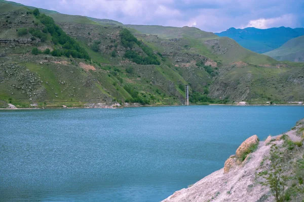 Lago Naturale Montagna — Foto Stock
