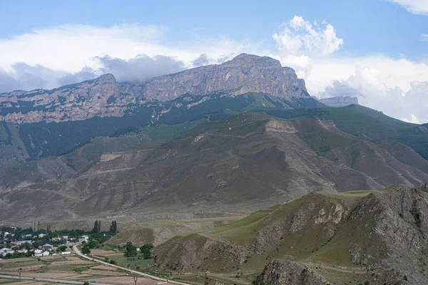 Village Mountains Sky — Stock Photo, Image