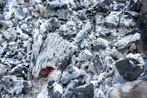 Вугілля Прах Вогню — стокове фото