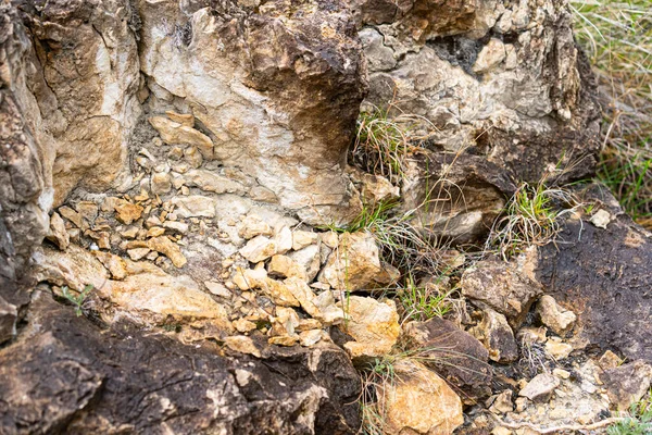 Piedras Trituradas Las Montañas — Foto de Stock