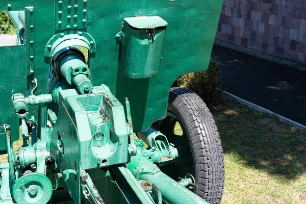 Cannon Wheels World War — Stock Photo, Image