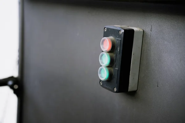 Κουμπιά Στο Ασανσέρ Για Άτομα Ειδικές Ανάγκες — Φωτογραφία Αρχείου