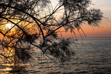 West coast Ionian üzerinde çekilen fotoğraf Yunanistan Lefkada Adası