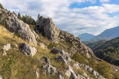 Erken sonbaharda Vadisi'nin renkli manzara
