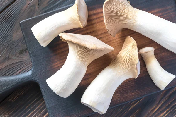 King Oyster Mushrooms Closeup — Stock Photo, Image