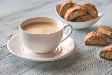 kahve ile cantuccini