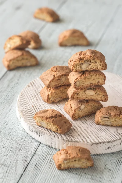 Cantuccini Wooden Board — Stock Photo, Image