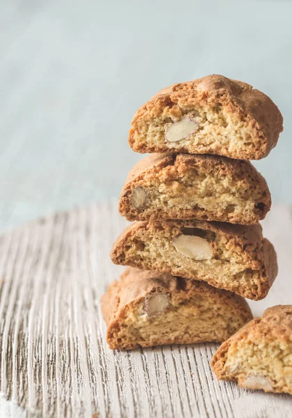 Cantuccini Wooden Board — Stock Photo, Image