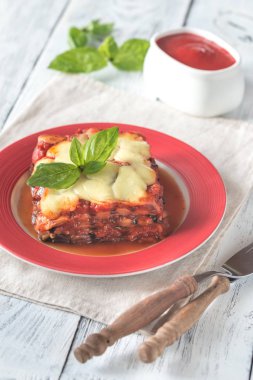 Parmigiana di melanzane bölümünü