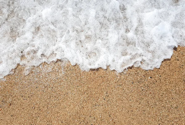 Океанічна Хвиля Піщаному Пляжі — стокове фото