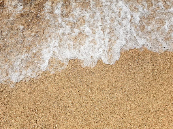 Океанічна Хвиля Піщаному Пляжі — стокове фото