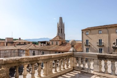 Ortaçağ çeyrek Girona, İspanya
