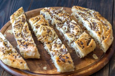 Sarmal phyllo pasta doldurma Dana eti ile