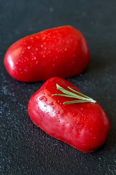 Fette Fresche Peperone Rosso — Foto Stock