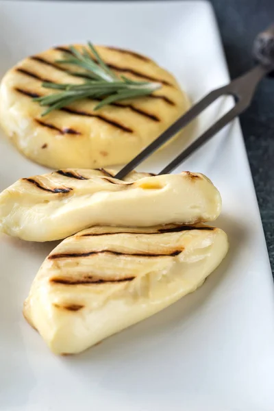 Kızarmış Peynir Yakın Çekim — Stok fotoğraf