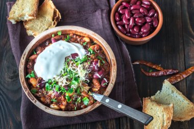 chili con carne kase