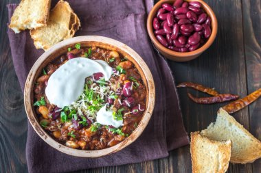 chili con carne kase