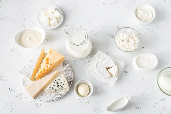 Assortment Dairy Products — Stock Photo, Image