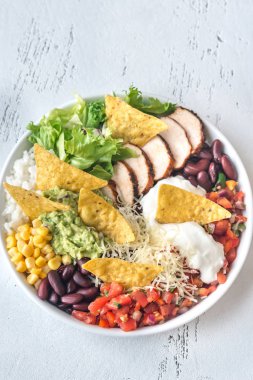 Tortilla cipsli burrito kasesi