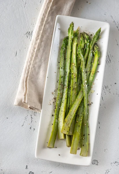 Bouquet d'asperges cuites — Photo