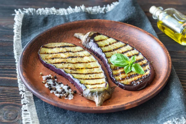 Tranches d'aubergine grillées — Photo