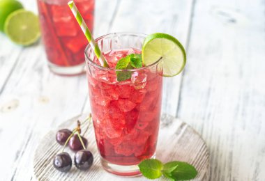 Kiraz Mojito iki bardak