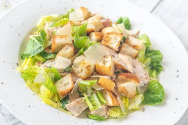 Sezar salata bölümünü