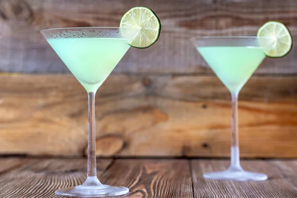 Glazen klassieke Daiquiri-cocktails — Stockfoto